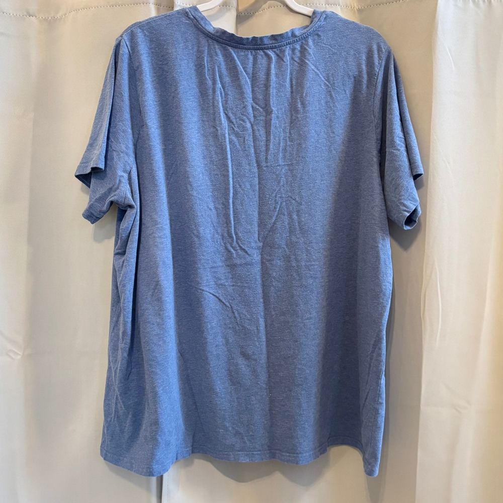 Ariat Real Womens Western Shirt Oversized 2X Skull Floral V-Neck Cotton 19564 - Picture 2 of 14